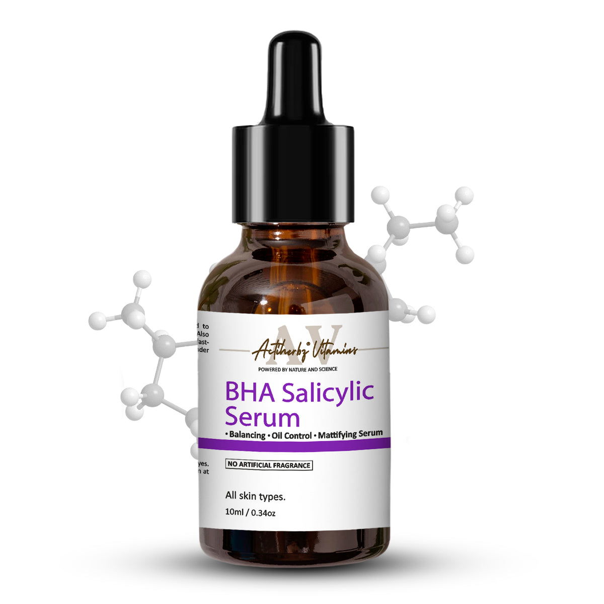 Sérum salicílico BHA para el control de la grasa - 30 ml | Sérum facial para piel grasa, manchas e hidratación profunda | Para todo tipo de piel