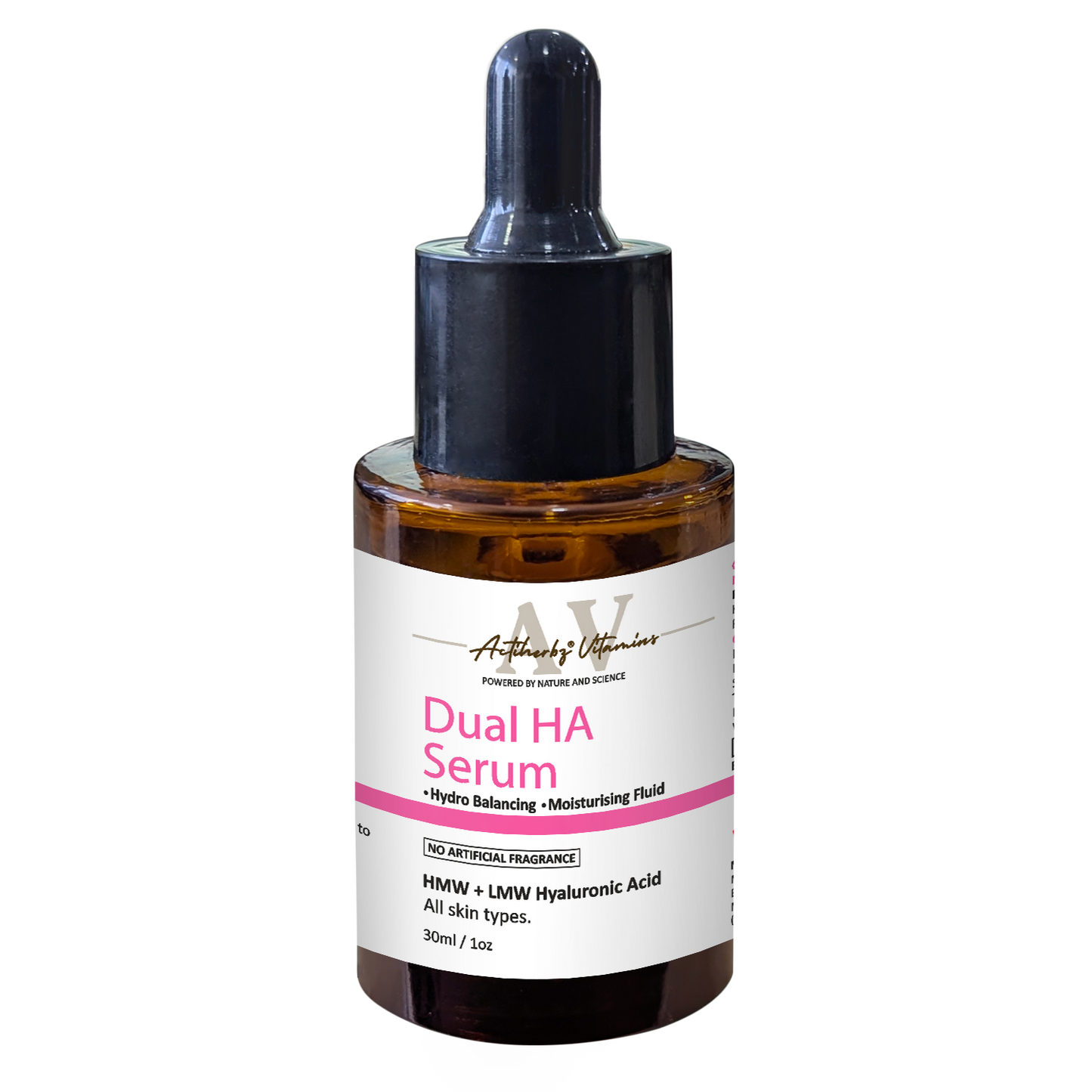 Dual Hyaluronic Acid Face Serum For Plum Youthful Skin, Hydrating Face Serum For Fine lines, 30ml