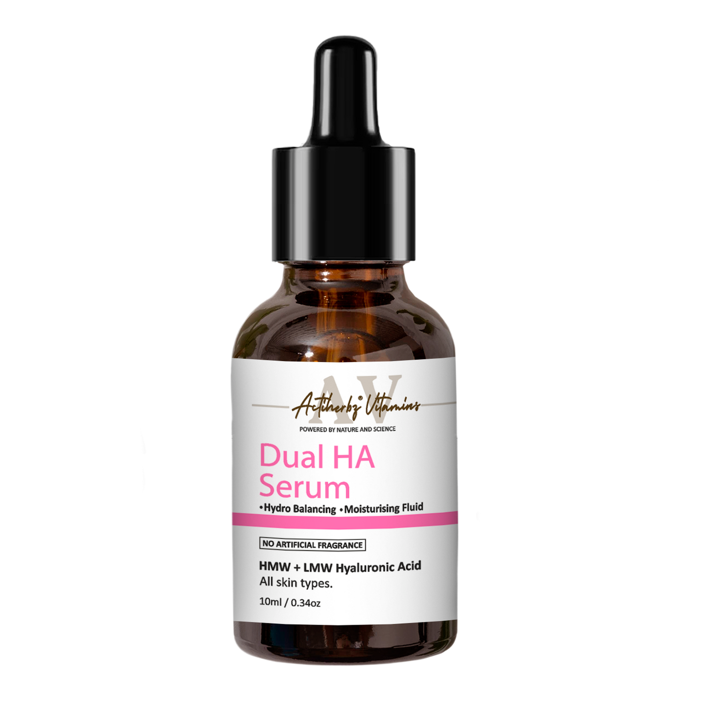 Dual Hyaluronic Acid Face Serum For Plum Youthful Skin, Hydrating Face Serum For Fine lines, 10ml